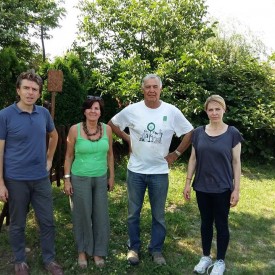 On the 12 and13 of July 2016, we enjoyed the visit to our Open Shelter, of Mr. Robert Smith and his guests from Germany, Mrs. Barbara Nauheim and Mrs. Jasmin Ellger, and Mr. Claudiu Dumitriu from Brasov